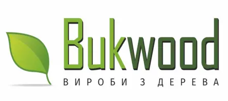 Логотип Bukwood - українські дахові сходи з бука