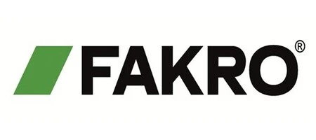 Логотип Fakro — польський виробник горищних сходів та дахових вікон