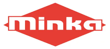Логотип Minka - австрійський виробник сходів на горище